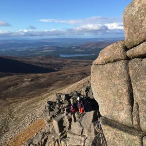 Rock Scrambling Cairngorms
